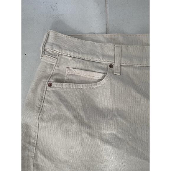 Old Navy Shorts Jean Denim Cut Off Frayed Sky Hi A-Line - Picture 2 of 12